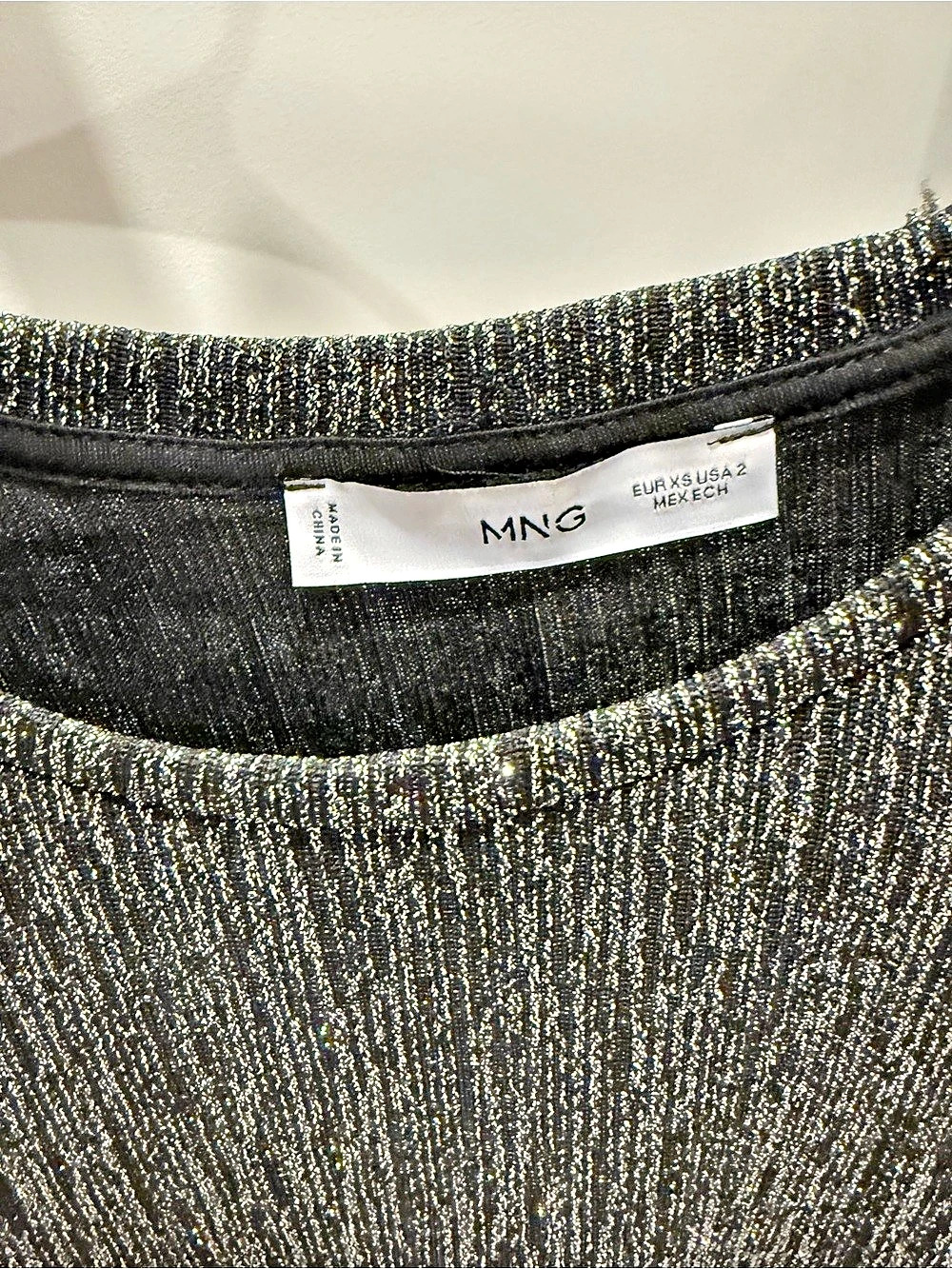 Mango Shimmer Mini Dress - Picture 3 of 4
